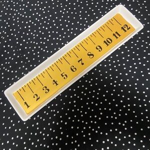 Angela Staehling Ruler Tape Measure Ceramic Tray Sketchbook Series Magenta Gift